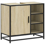 Bathroom Sink Cabinet Sonoma Oak 65x33x60 cm Engineered Wood 849285