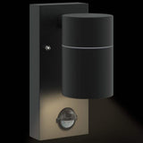 Outdoor Wall Lights 2 pcs Black 6.5 x 10.5 x 16 cm 4005990