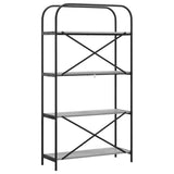Bookshelf Grey Sonoma 80 x 30 x 146 cm Engineered wood 879842