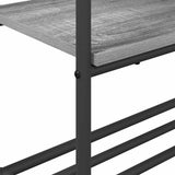 Clothes Rack Grey sonoma 77 x 30 x 171 cm Engineered Wood 868466
