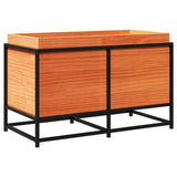 Garden Planter Wax Brown 80x40x50 cm Solid Wood Pine 847030