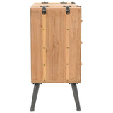 Drawer Cabinet Solid Fir Wood 91x35x73 cm 245774