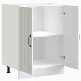 Sink Base Cabinet Lucca White Engineered Wood 853677