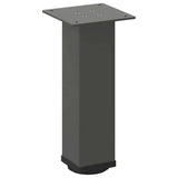 Coffee Table Legs 4 pcs Anthracite 42-44 cm Steel 4012466