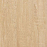 Desk Sonoma Oak 139x139x75 cm Engineered Wood 837593