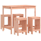 5 Piece Garden Bar Set Solid Wood Douglas 3157750