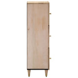 Highboard 40x33x110 cm Solid Wood Mango 358277