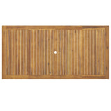 7 Piece Garden Dining Set Solid Wood Acacia 3206279