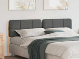 Upholstered Headboard Brown and Light Grey 160 cm 880113