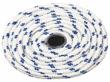 Multipurpose Utility Rope 12 mm 100 m White and Blue PP 3472823