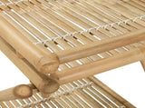 Tea Trolley with wheels Natural 79 x 67.5 x 84 cm Bamboo 42028068