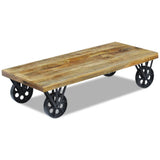 Coffee Table Mango Wood 120x60x30 cm 243335