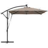 Umbrella Taupe 249 x 249 x 250 cm Polyester and Aluminium 42003402