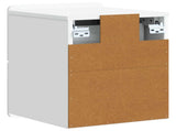 Wall-Mounted Bedside Cabinet 2 pcs White 33 x 34.5 x 43 cm 898296