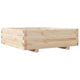 Garden Planter 80x80x26.5 cm Solid Wood Pine 847308