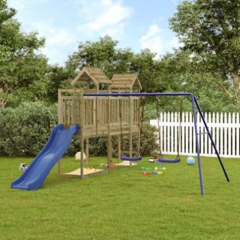 ZNTS Outdoor Playset Impregnated Wood Pine 3190437