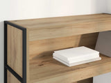 Book Cabinet Artisian Oak 80 x 30 x 121 cm Engineered Wood 886419