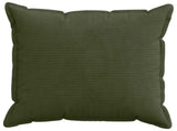 Cushion Cover 6 pcs HOUTEN Green 60 x 60 cm Corduroy 920742