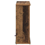 Fireplace with LED Strip Old Wood 63 x 20 x 54.5 cm 8021101