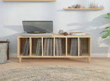 Record Cabinet Sonoma Oak 100x38x48 cm Engineered Wood 831976