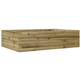 Garden Planter 90x60x23 cm Impregnated Wood Pine 847237