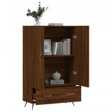 Highboard Brown Oak 69.5x31x115 cm Engineered Wood 828211