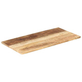 Table Top Solid Mango Wood 25-27 mm 100x60 cm 286024