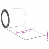 Door Curtain Red 200 mmx1.6 mm 50 m PVC 153867