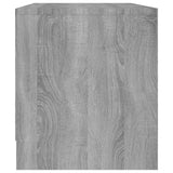 TV Cabinet Grey Sonoma 90x35x40 cm Engineered Wood 813018