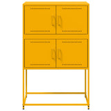 Sideboard Mustard Yellow 68.5x38.5x107 cm Steel 846485