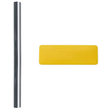 Solar Films 5 pcs Static Reflective Effect Silver PVC 3208990