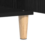 Sideboard Black Oak 60 x 35 x 70 cm Engineered Wood 862593