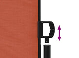 Retractable Side Awning Terracotta 140x600 cm 4004513