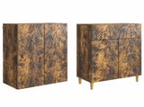 Cabinet Set 2 pcs Engineered Wood 3416750