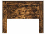 Headboard with Headboard Smoked Oak 80 cm Engineered Wood 887493
