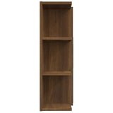 Bathroom Mirror Cabinet Brown Oak 80x20.5x64 cm Engineered Wood 815524