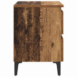 Bedside Cabinet 2 pcs Old wood 40 x 35 x 50 cm Engineered wood 871919