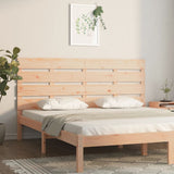 Headboard 120x3x80 cm Solid Wood Pine 821337