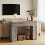 Coffee Table Grey Sonoma 102 x 35 x 75 cm Engineered Wood 899933