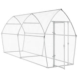 Chicken Cage Silver 400x105x182 cm Galvanised Steel 172556