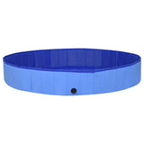 Foldable Dog Swimming Pool Blue 300x40 cm PVC 92603