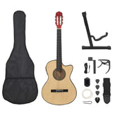70137 12 Piece Western Guitar Set with Equalizer and 6 Strings
