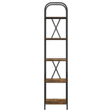 Bookshelf Smoked Oak 40 x 30 x 183 cm Engineered wood 879871