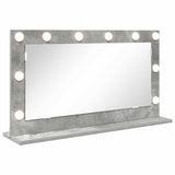 Vanity Mirror Rectangular Concrete Grey 80 x 45 x 18 cm 868320