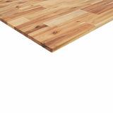 Basin Shelf Wall Mounted Steel and Solid Wood Acacia 3302837