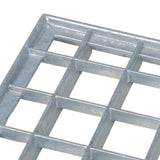 Grating Silver 60 x 60 x 2 cm Hot-Dip Galvanised Steel 42018658
