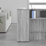 Storage Cabinet Grey Sonoma 40x45x103.5 cm Engineered Wood 859038