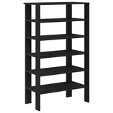 Shoe Rack Black 61x32x105 cm Engineered Wood 859861