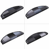 Stair Mats Self-adhesive 10 pcs 65x21x4 cm Black and Grey 149835