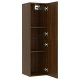 Wall-mounted TV Cabinet Brown Oak 30.5x30x110 cm 826680